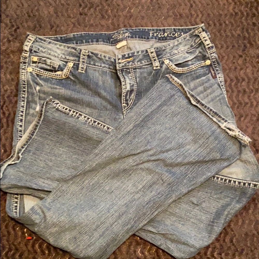 Silver jeans flare